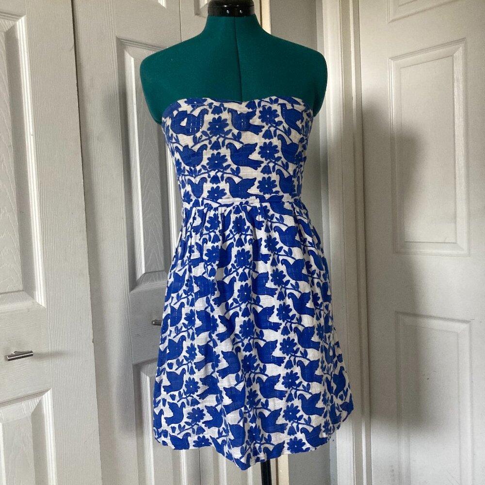 BOHO strapless summer dress